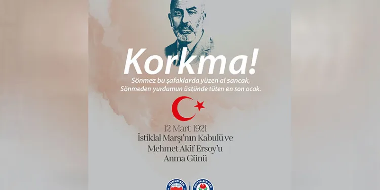 “İstiklal Marşı’nın 104. yılını aynı bilinçle idrak ediyoruz”