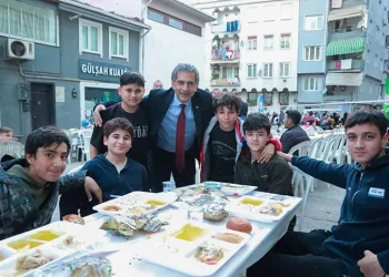 İftarlık pideler Gemlik Belediyesi’nden