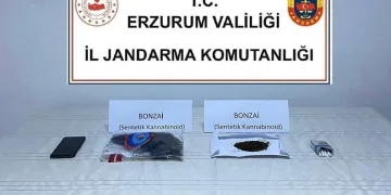 Erzurum’da uyuşturucu tacirlerine operasyon