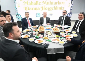 Kestel Belediyesi’nden muhtarlarla iftar buluşması
