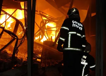Çorum’daki fabrika yangını kontrol altına alındı