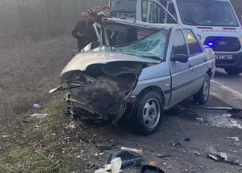 Bartın’da feci kaza