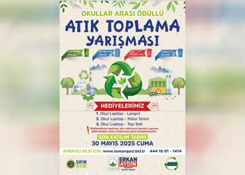 Okullar Arası Ödüllü Atık Toplama Yarışması başladı