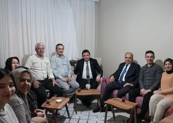 Erkan Aydın, Ayaz ailesinin iftar sofrasına konuk oldu