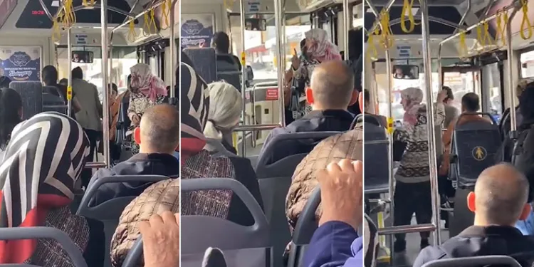 Bursa’da tanımadığı kadına otobüste evlilik teklifi etti