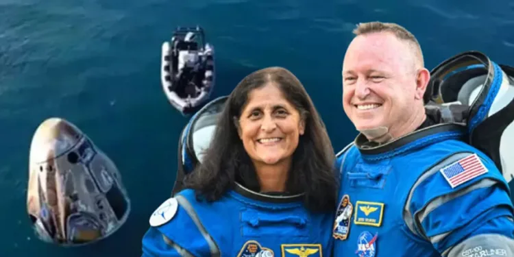 Astronotlar 9 ay sonra döndü!
