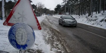 Kazdağları’nda kar yağışı etkili oldu