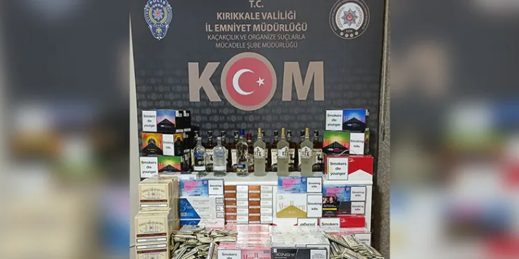 Kırıkkale’de kaçakçılık operasyonu: 4 şüpheli yakalandı