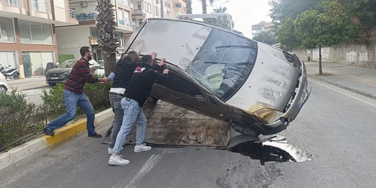 Edirne’de motosikletin çarptığı yaya yaralandı