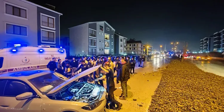 Bursa’da zincirleme kazada 2 kişi yaralandı