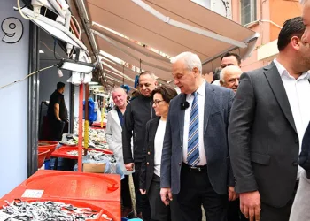 Mustafakemalpaşa Balık Pazarı Yeni Yerinde Hizmete Açıldı