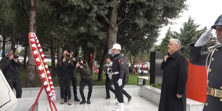 Bursa’daki şehitler unutulmadı