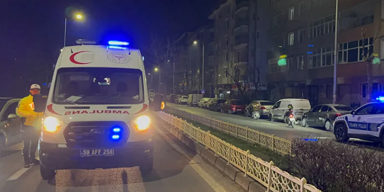 Tekirdağ’da motosikletlinin akrobatik şovu kazayla bitti: 51 bin lira ceza kesildi