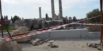 Van’ın tarihi mekanları gece bir başka güzel