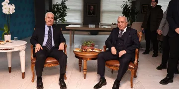 Mustafa Bozbey’den Başkan Şadi Özdemir’e ziyaret