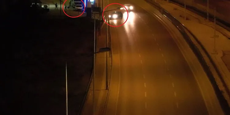 Bursa’da 16 yaşındaki sürücü dron kamerasıyla yakalandı