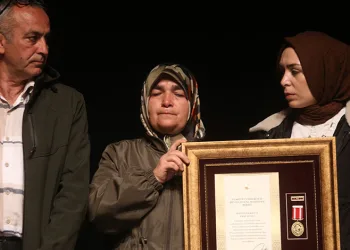 Bursa’da gazi ve şehit yakınlarına iftihar madalyaları verildi