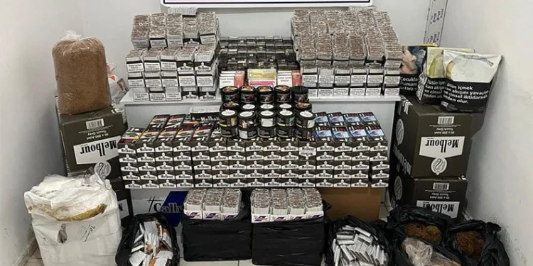 Tütün kaçakçılığıyla mücadele devam ediyor