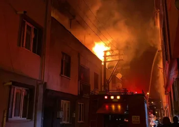 Bursa’da korkutan yangın