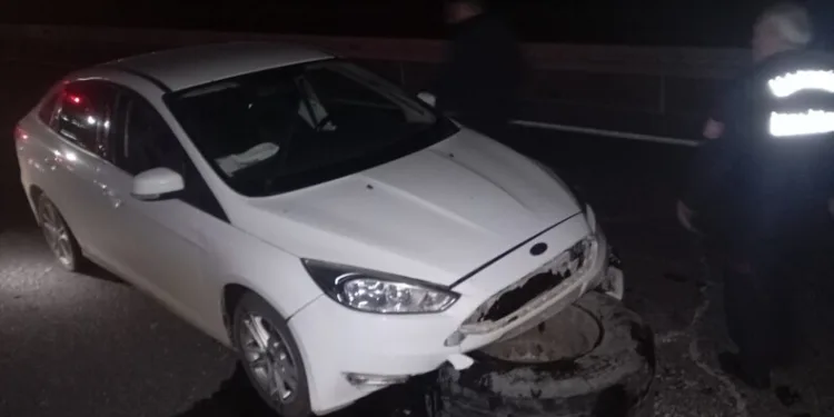 Otomobille çarpışan araç takla attı, sürücü yaralandı