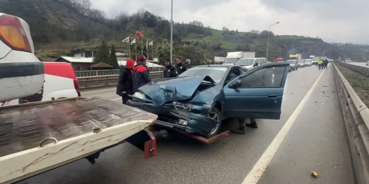 Dinlenme tesisinde korkutan yangın