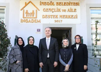 İnegöl Belediyesi, İNGAM ile ailelerin yanında