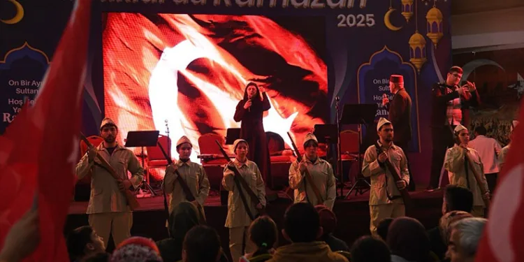 Pursaklar’da İstiklal Marşı’nın kabulünün yıl dönümüne özel ‘‘İstiklal” oyunu