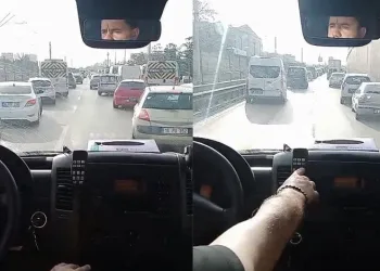 Bursa’da iftar saati otomobil otobüs durağına daldı: 2’si ağır 6 yaralı