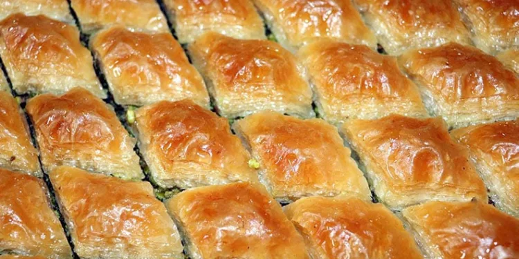 Gaziantep baklavasında bayram mesaisi başladı