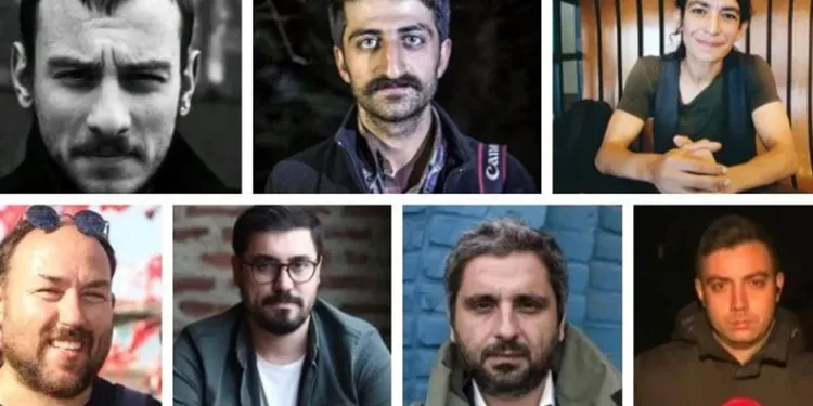 Tutuklanan 7 gazeteciye tahliye