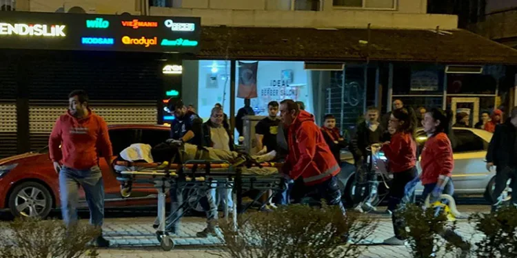 14. katın penceresine çıkan şahıs ikna sonucu indirildi