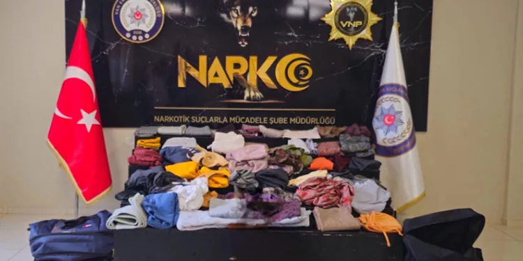 Van’da 48 kilo uyuşturucu ele geçirildi