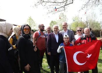 İnegöl Belediyesi’nden tarihi doğa yürüyüşü