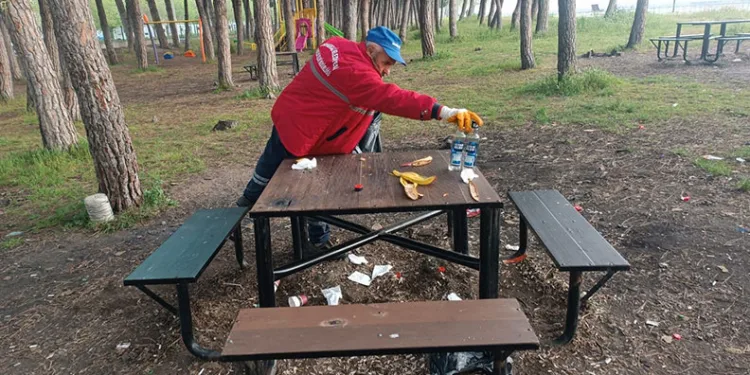 Orhangazi Belediyesi, piknik sezonuna tertemiz bir başlangıç yaptı