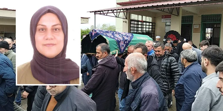 Ayrı yaşadığı eşi tarafından öldürülen kadın defnedildi