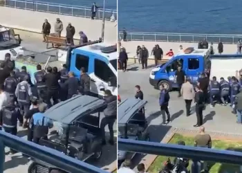Bursa’da sahil şeridini mesken tutan seyyar satıcılara operasyon