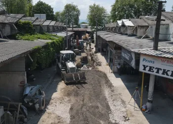 ’Altyapı çalışması Bursa caddesinde bitecek”
