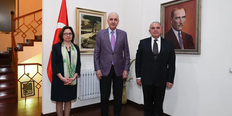 TBMM Başkanı Kurtulmuş Kırgızistan’da