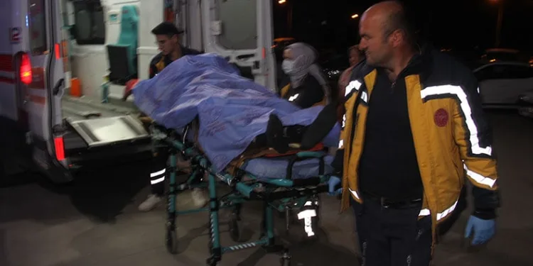Konya’da ineğin teptiği şahıs hastanelik oldu