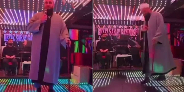 Bursa’da tebliğciler pavyonda vaaz verdi