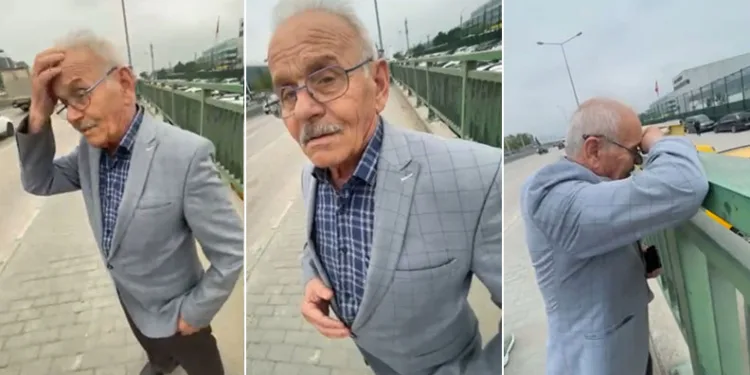 Eşini otobüste unuttu, üzüntüden ne yapacağını şaşırdı