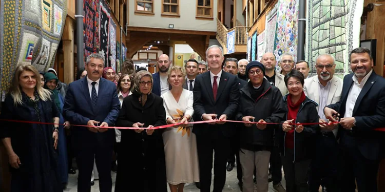 Kırkyama sanatının en güzel örnekleri İnegöl Kent Müzesinde görücüye çıktı