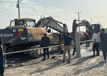 4 işçi göçük altında kaldı