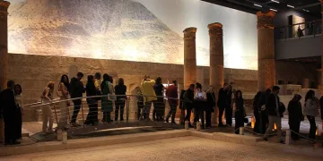 Zeugma Mozaik Müzesi bayramda ziyaretçi akınına uğruyor