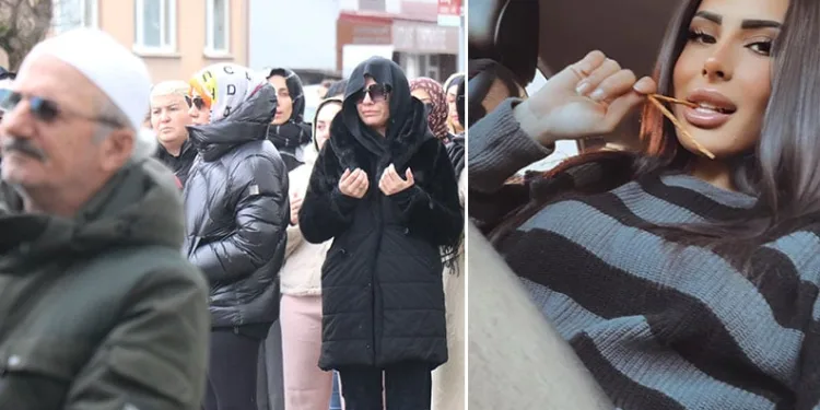 Evinde ölü bulunan dansçı Sakarya’da defnedildi