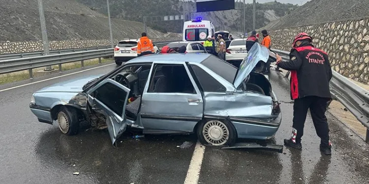 Kahramanmaraş’ta peş peşe kazalar
