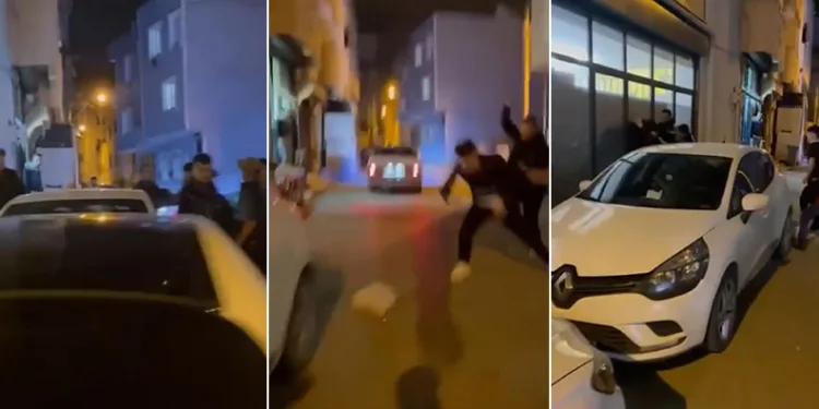 Bursa’da sokağı boks ringine çevirdiler