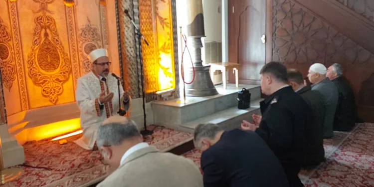 Bursa’da şehit polisler için hatim