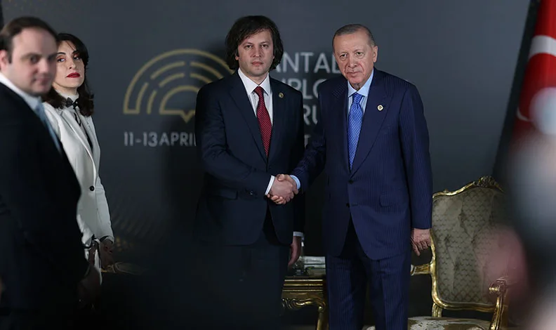 Cumhurbaşkanı Erdoğan, Gürcistan Başbakanı Kobakhidze’yi kabul etti
