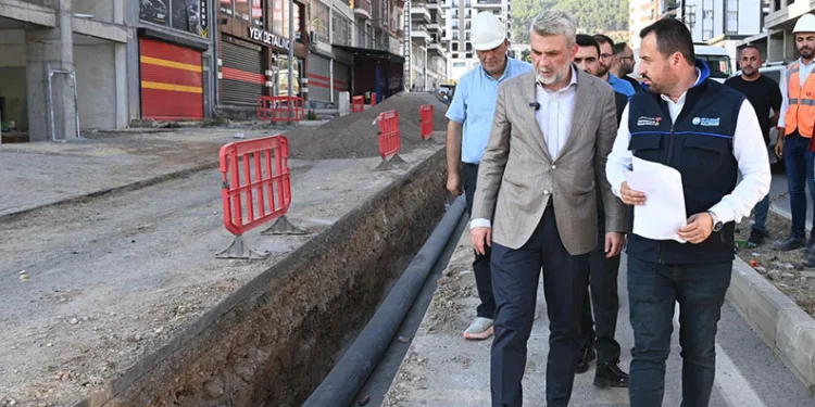 Kahramanmaraş’ta deprem sonrası su kaybı yüzde 70’e ulaştı